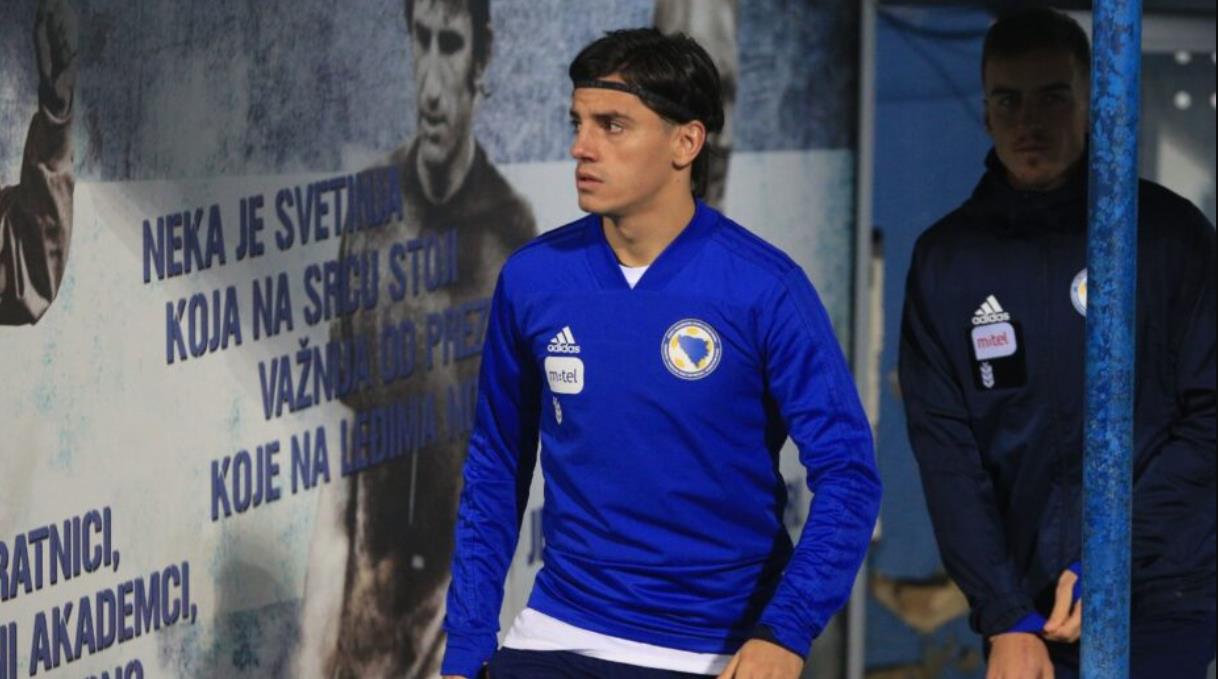 Almedin Ziljkić u dresu reprezentacije BiH