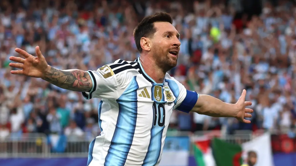 Lionel Messi u dresu Argentine s brojem 10
