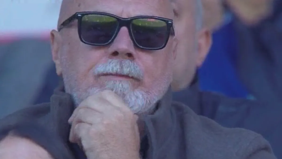 Selektor Sergej Barbarez na tribinama stadiona Giovanni Zini
