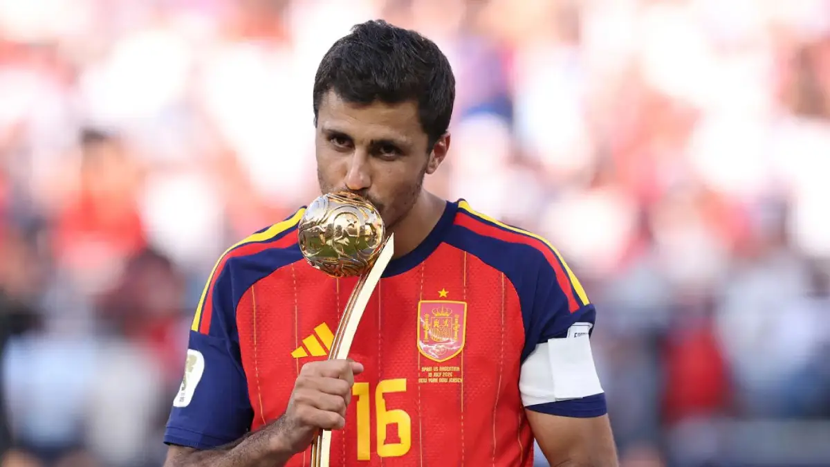 Rodri u dresu Manchester Cityja, meta Barcelone i Real Madrida