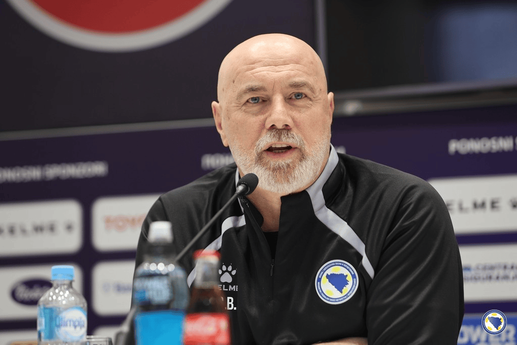Ivan Bašić u dresu reprezentacije Bosne i Hercegovine