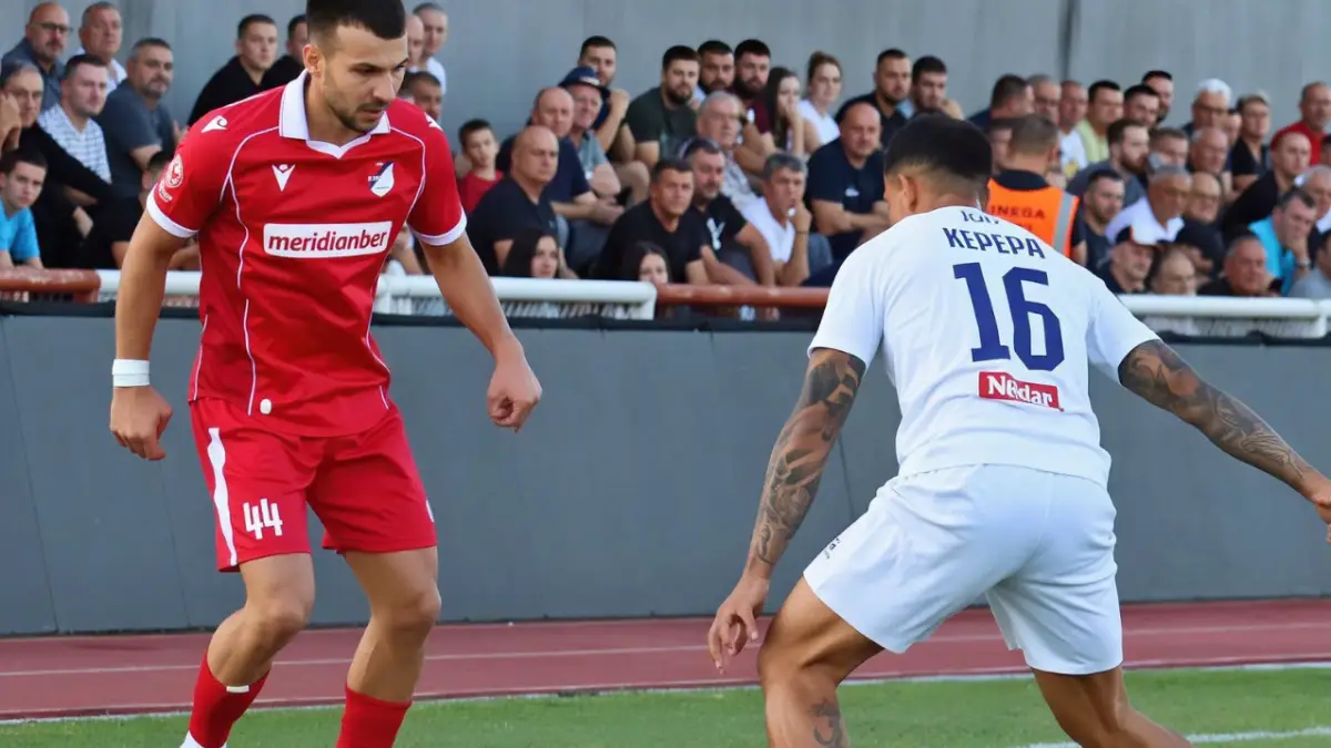 Detalji sa utakmice FK Sloga - FK Borac