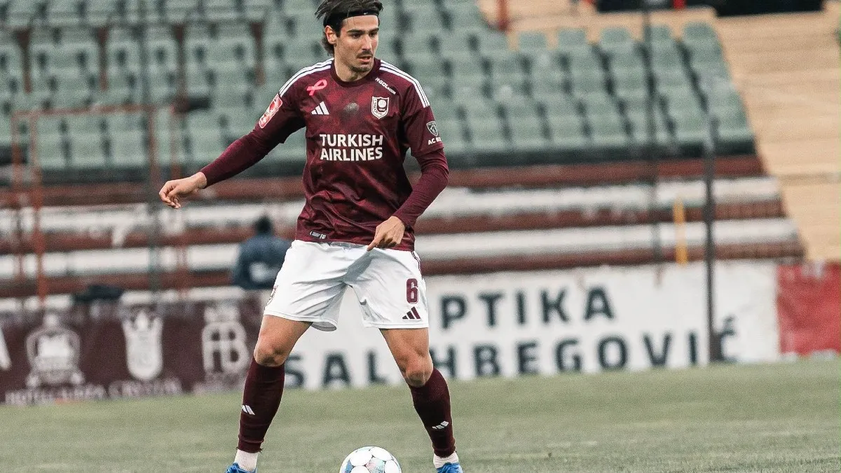 Jovan Ivanišević u dresu FK Sarajevo