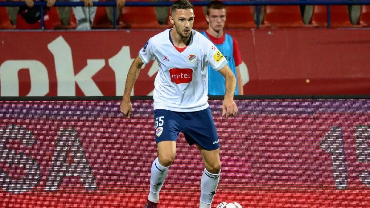 Damir Hrelja u dresu FK Borac Banja Luka