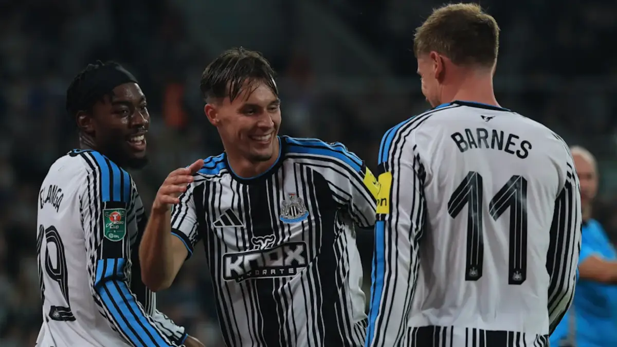 Amar Dedić u dresu Newcastlea