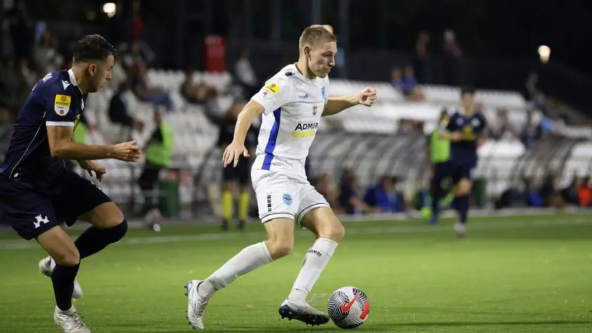 Aleksa Kuljanin, veznjak Železničara iz Pančeva