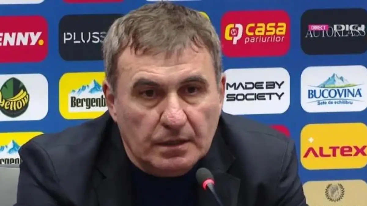 Georgi Hadži na konferenciji za medije