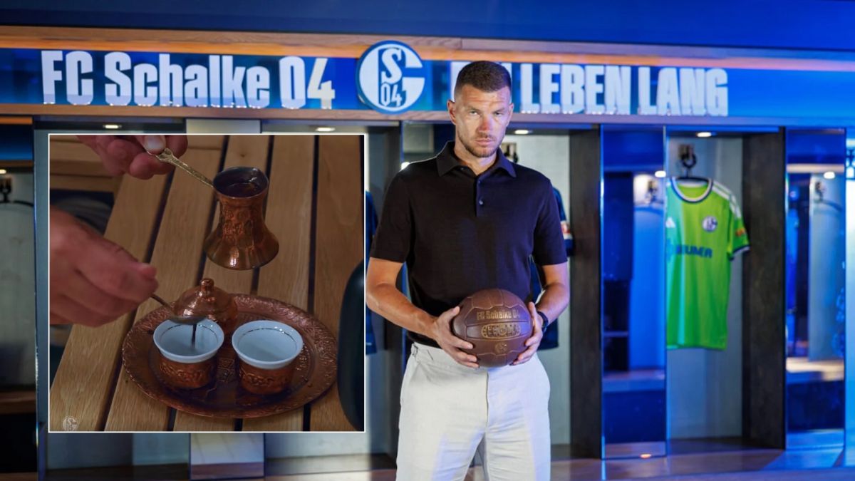 Edin Džeko u dresu Schalke 04