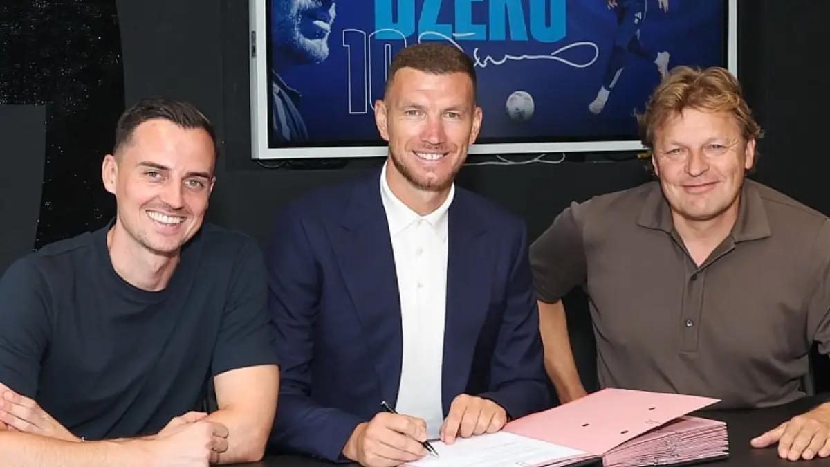 Edin Džeko u dresu FC Schalkea 04