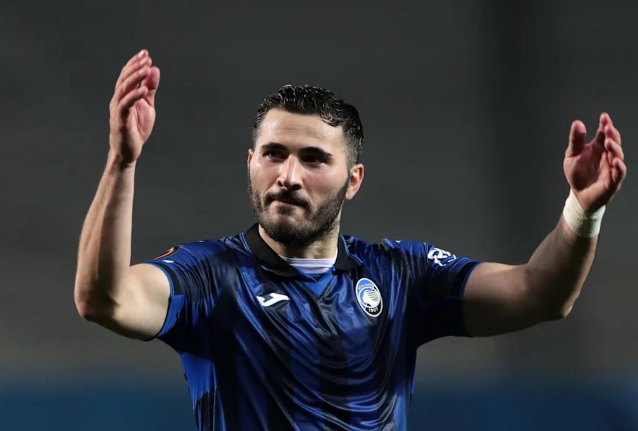 Sead Kolašinac u dresu Atalante tokom evropskog takmičenja