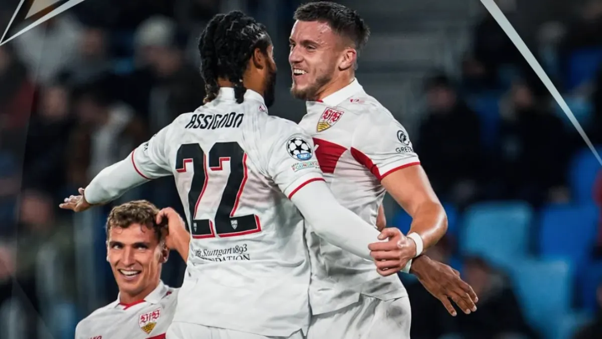 Ermedin Demirović slavi gol u Ligi prvaka