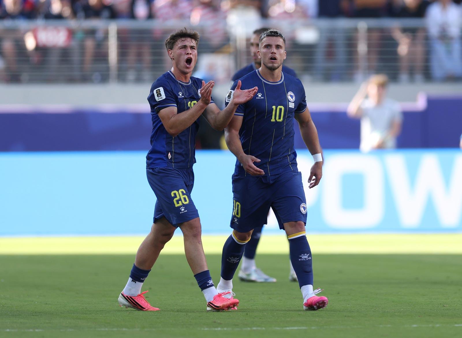 Ermin Mahmić u dresu reprezentacije Bosne i Hercegovine