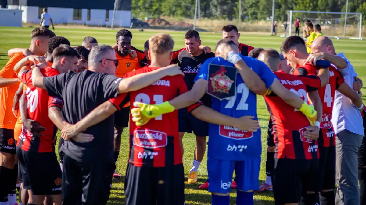 Adnan Hodžić, trener FK Slobode, nakon prijateljske utakmice protiv FK Sarajeva