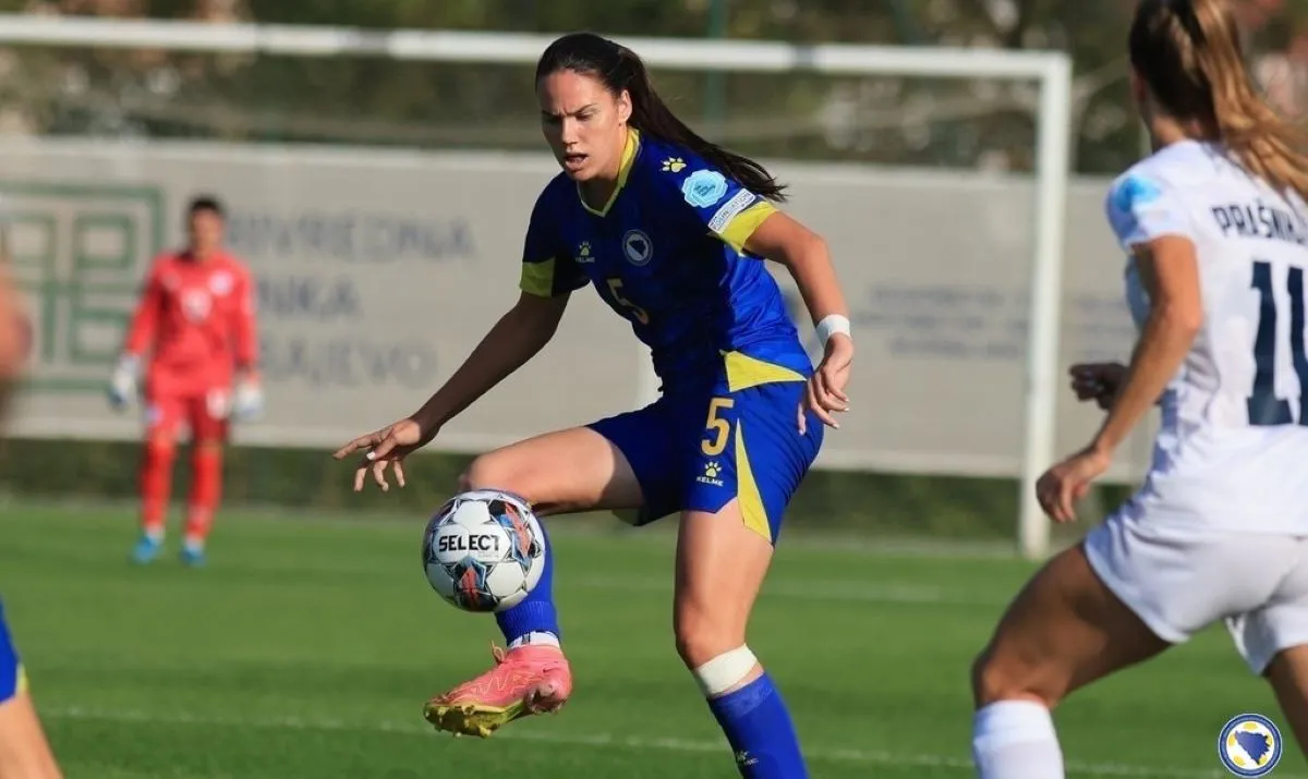 Marija Ana Milinković u dresu reprezentacije Bosne i Hercegovine