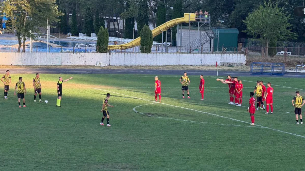 Sudija Senad Heljić i sporna situacija na utakmici FK Igman - NK Stupčanica u Prvoj ligi FBiH