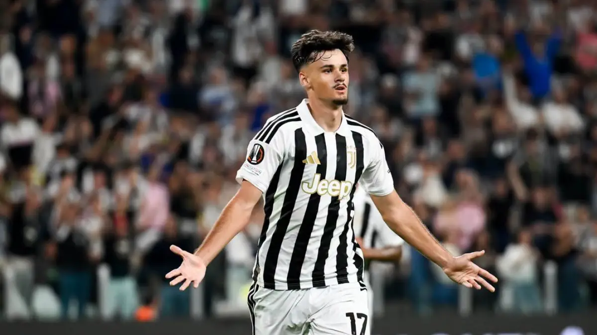 Kerim Alajbegović slavi prvi gol u dresu Juventusa