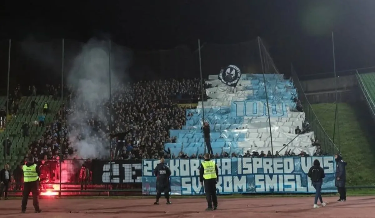 Navijači Željezničara, Manijaci, na stadionu Koševo