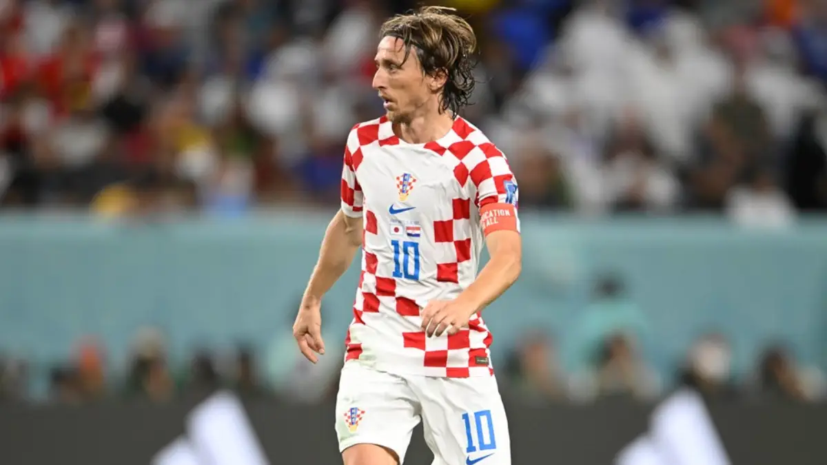 Luka Modrić u dresu hrvatske reprezentacije