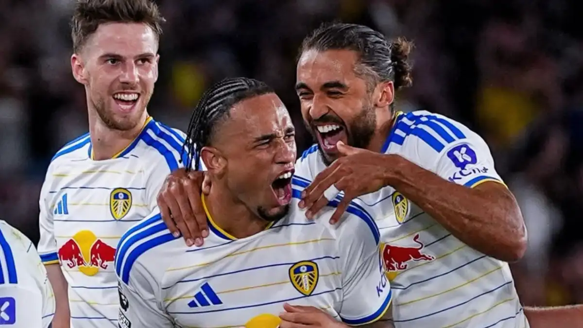 Tarik Muharemović i Amar Dedić na meču Leeds United protiv Newcastlea