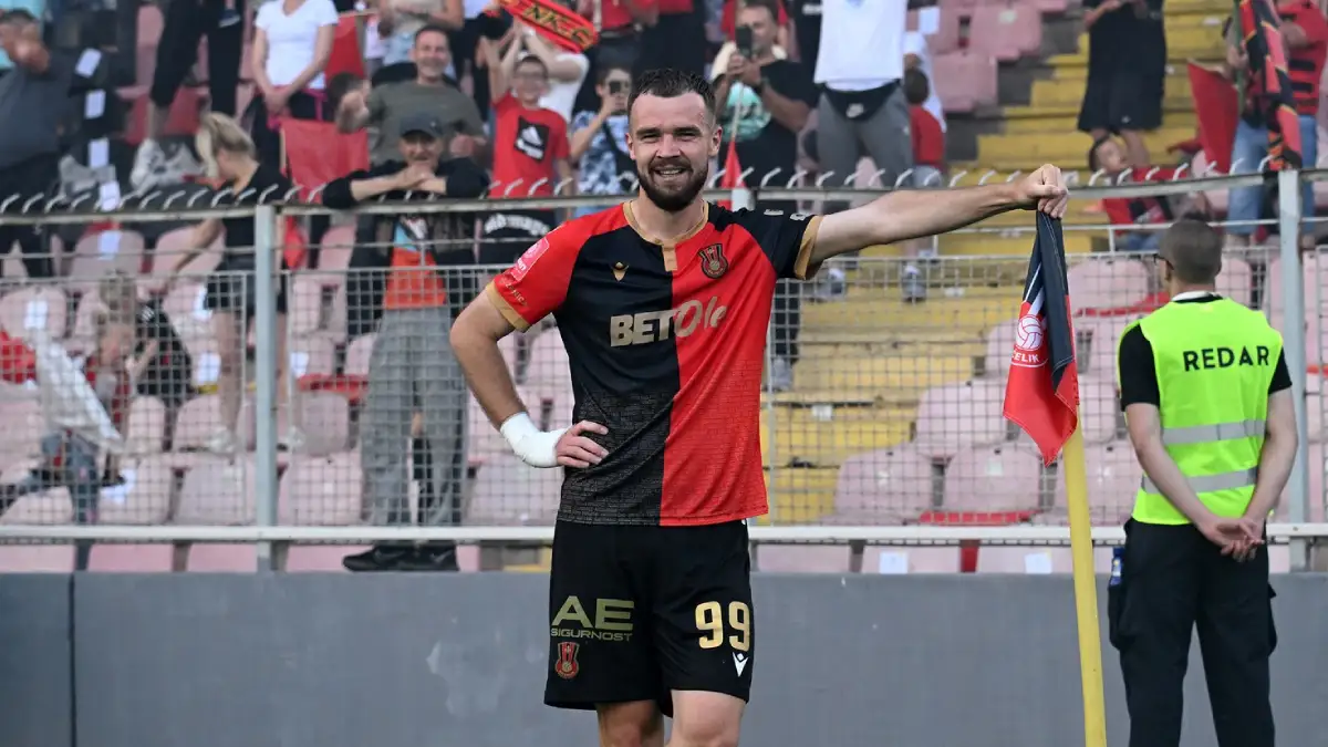 Anes Mašić, napadač NK Čelika, uoči derbija na Grbavici