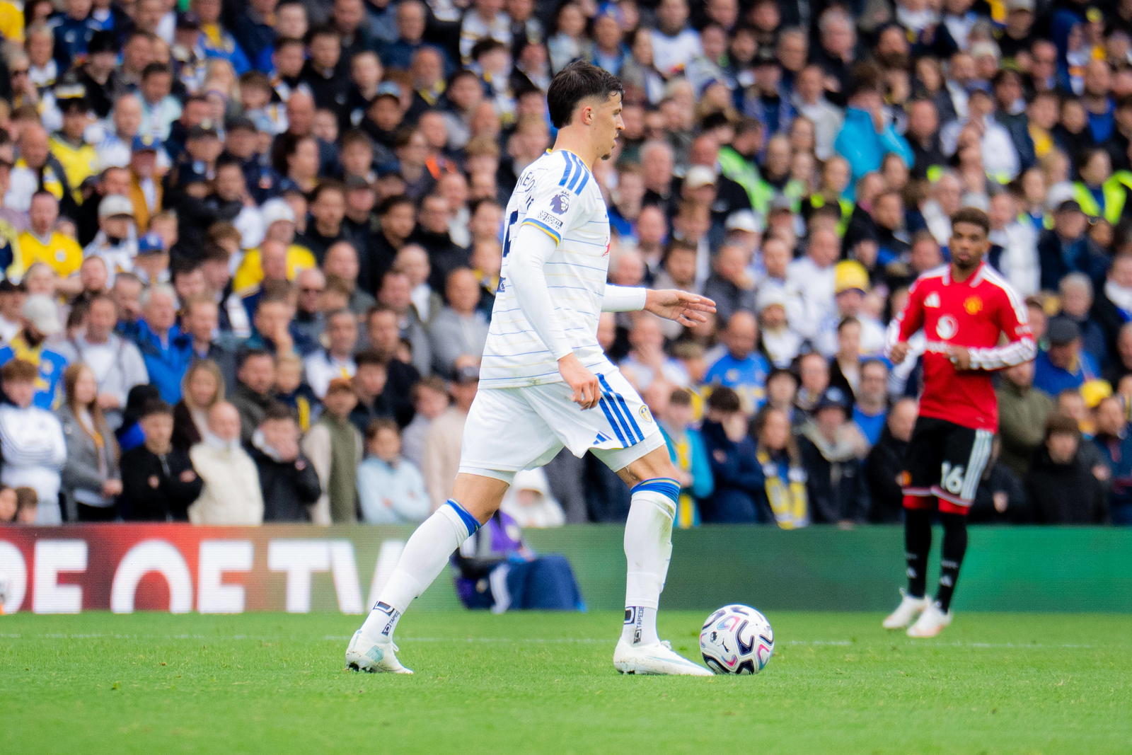 Tarik Muharemović u dresu Leeds Uniteda na Elland Roadu