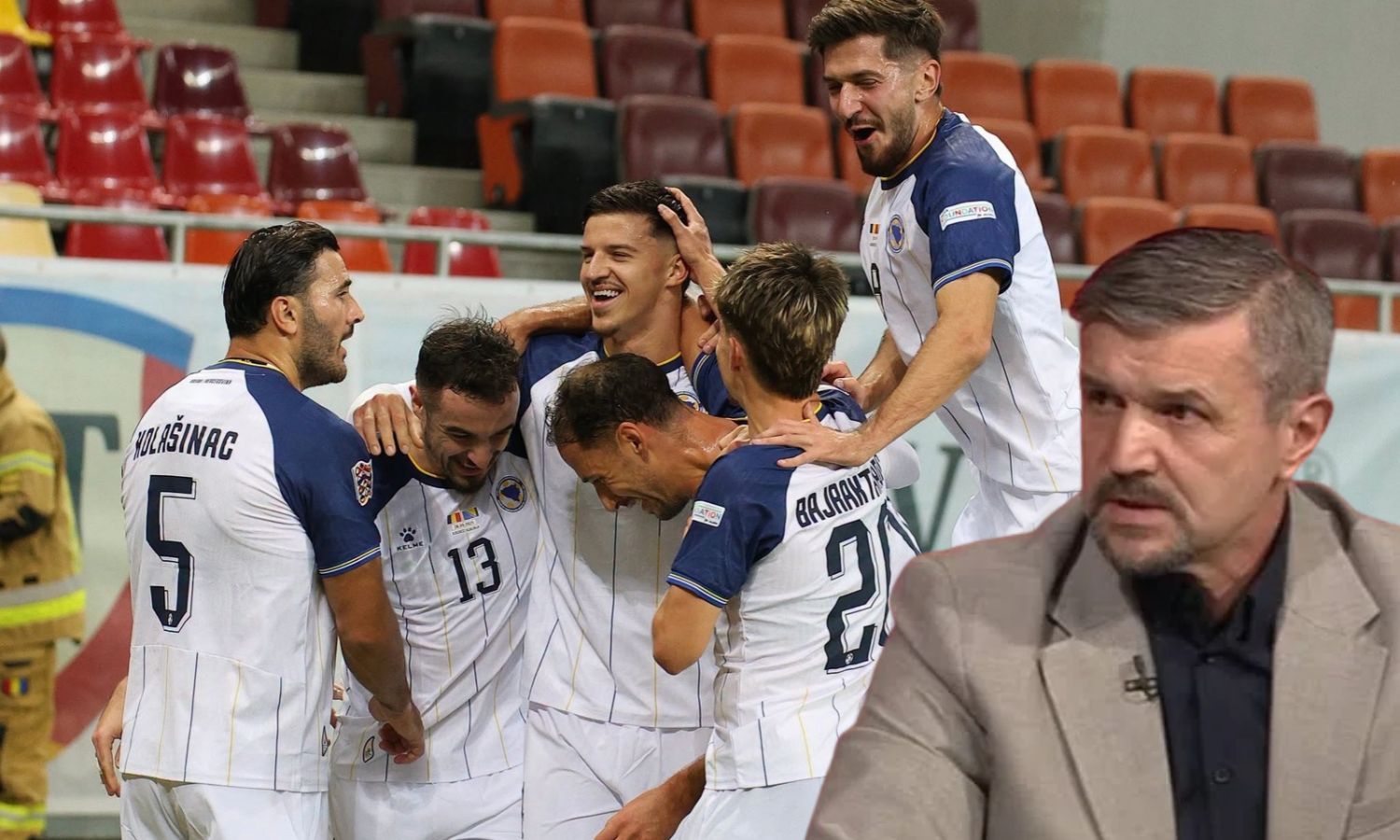 Dželaludin Muharemović komentira pobjedu BiH nad Rumunijom