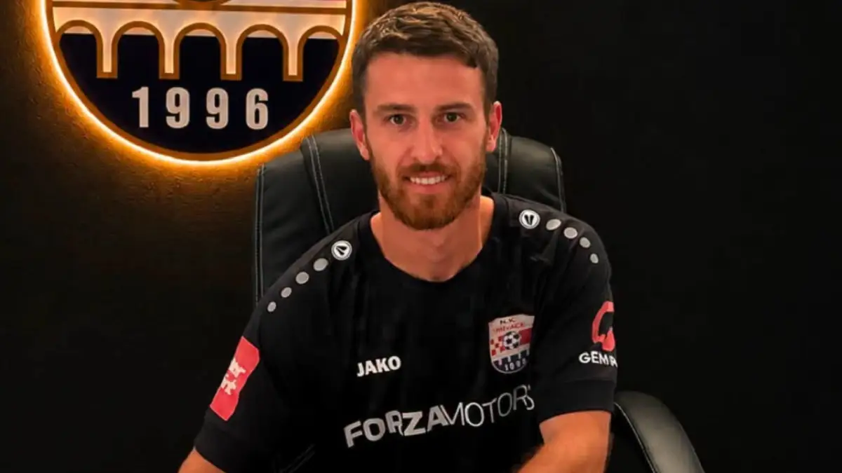 Edo Vehabović u dresu FK Velež Mostar