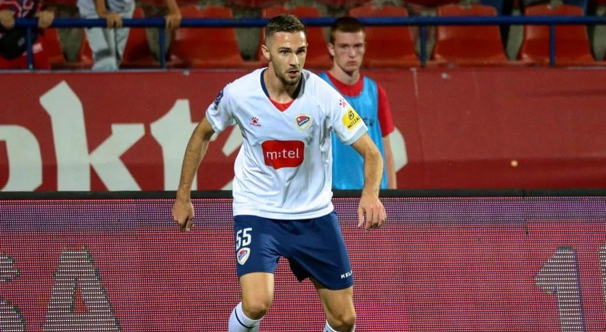 Damir Hrelja u dresu FK Borca Banja Luka