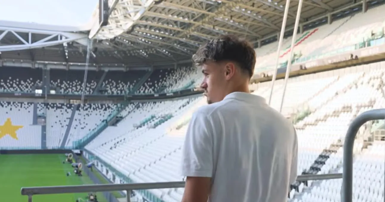 Kerim Alajbegović u Juventusu, prvo predstavljanje u Torinu