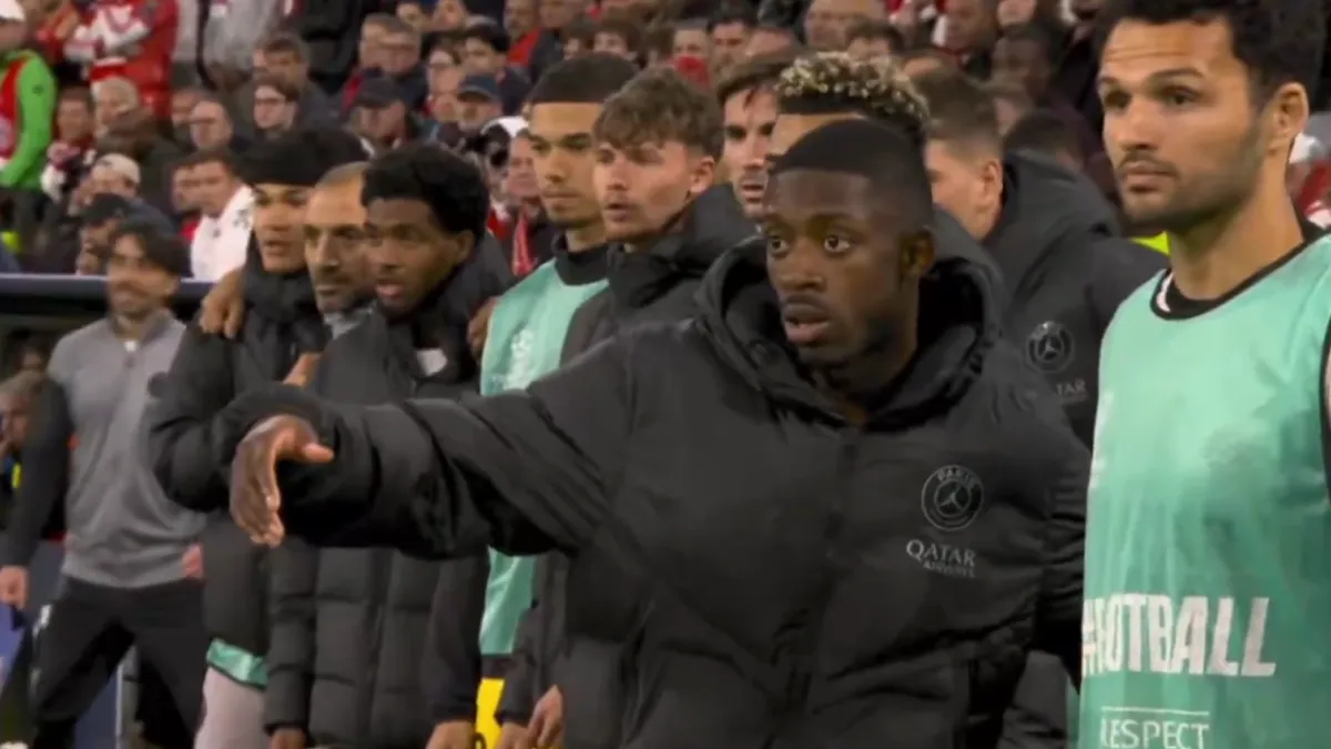 Ousmane Dembélé na utakmici PSG-a