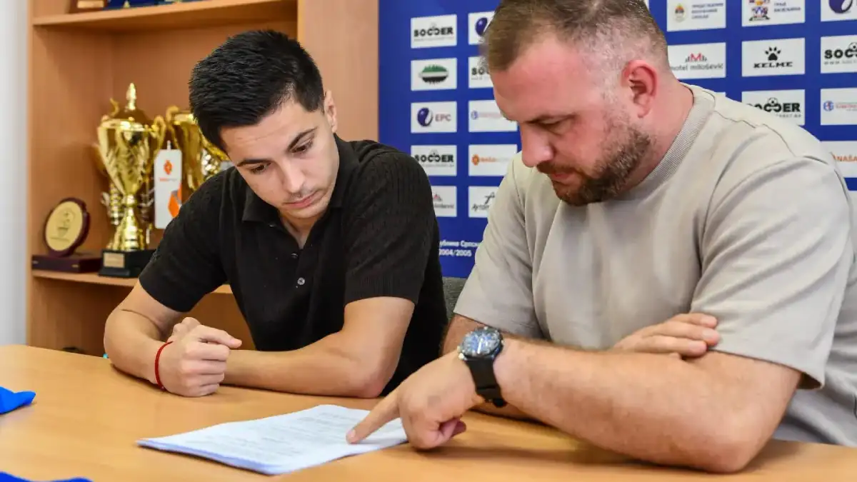 Vladimir Bradonjić potpisuje za FK Radnik Bijeljina