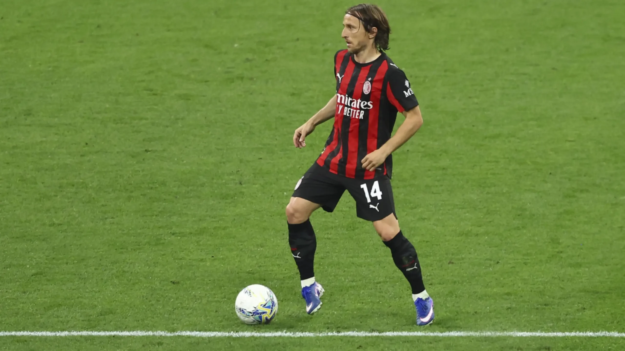 Luka Modrić u dresu Milana