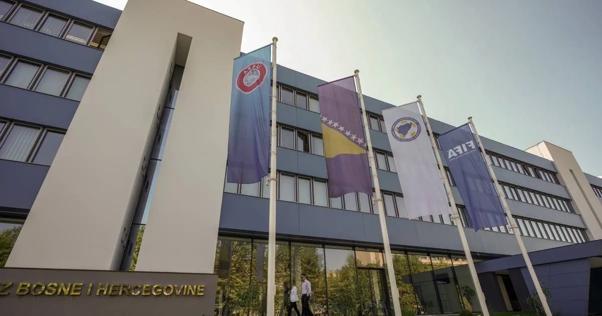 Zgrada N/FS BiH, sjedište Fudbalskog saveza Bosne i Hercegovine