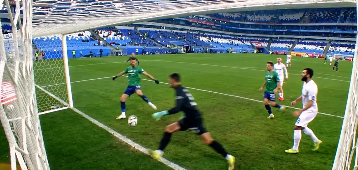 Amar Rahmanović slavi gol za Krylya Sovetov