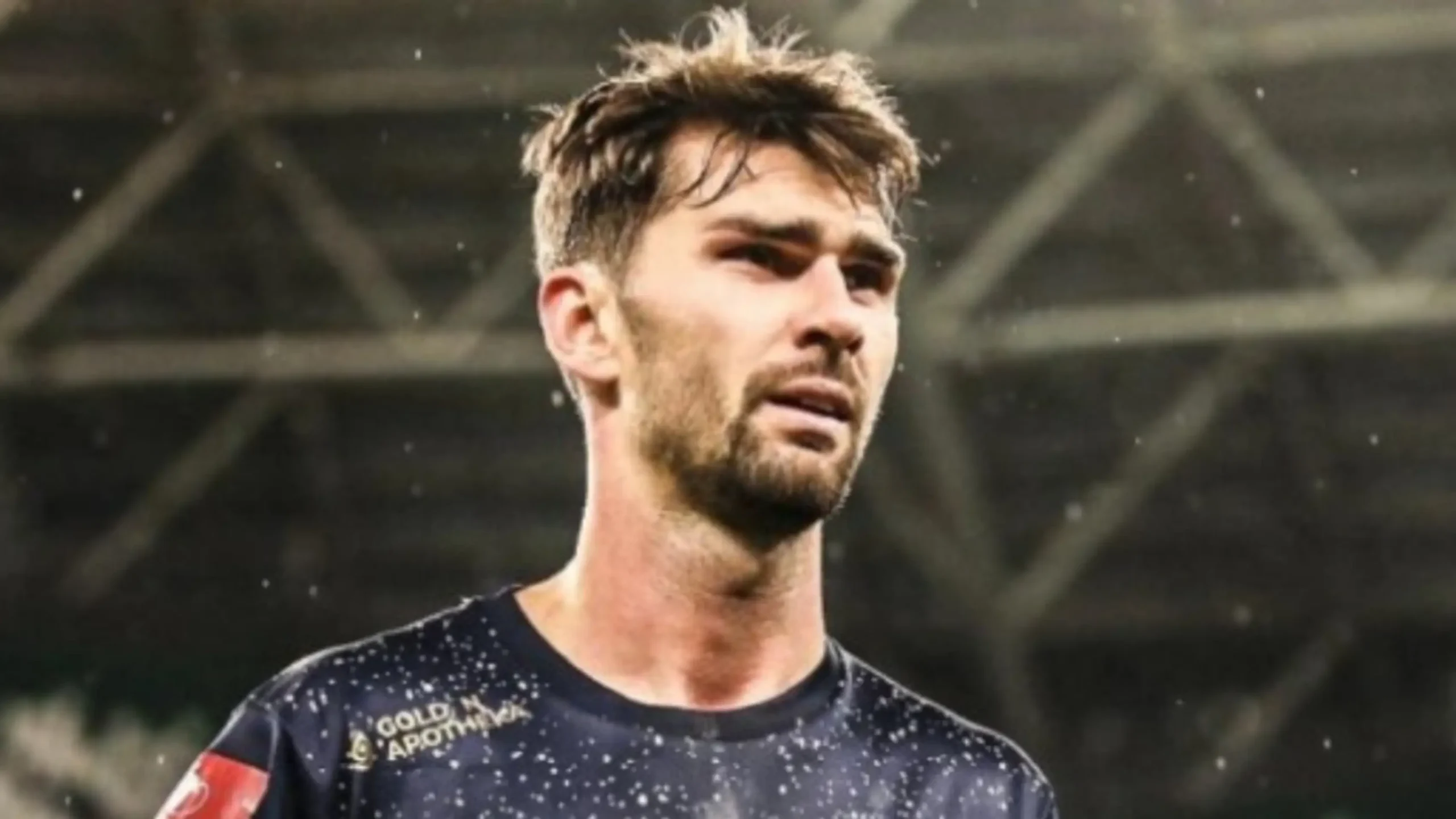 Amar Rahmanović proslavlja gol za Krila Sovjetov