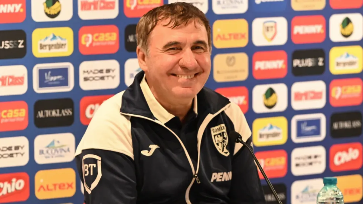 Gheorghe Hagi selektor Rumunije uoči utakmice s Bosnom i Hercegovinom u Ligi nacija