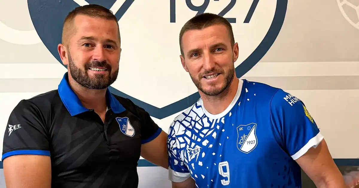 Said Husejinović u dresu TOŠK Tešanj