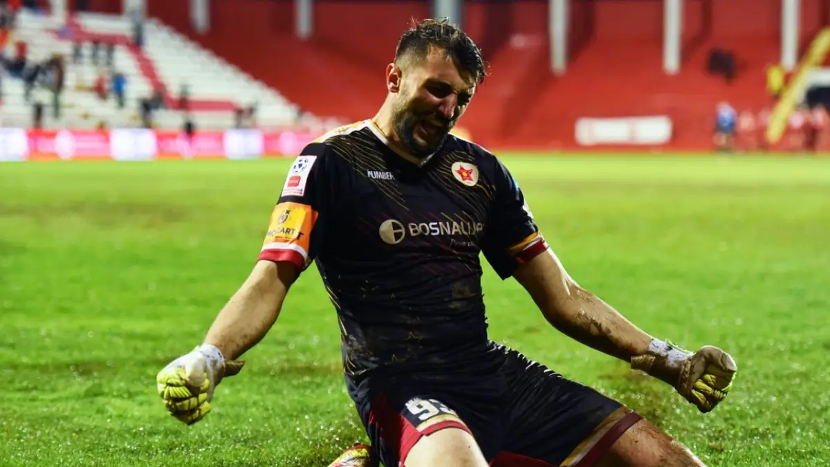 Slaviša Bogdanović, golman FK Velež Mostar