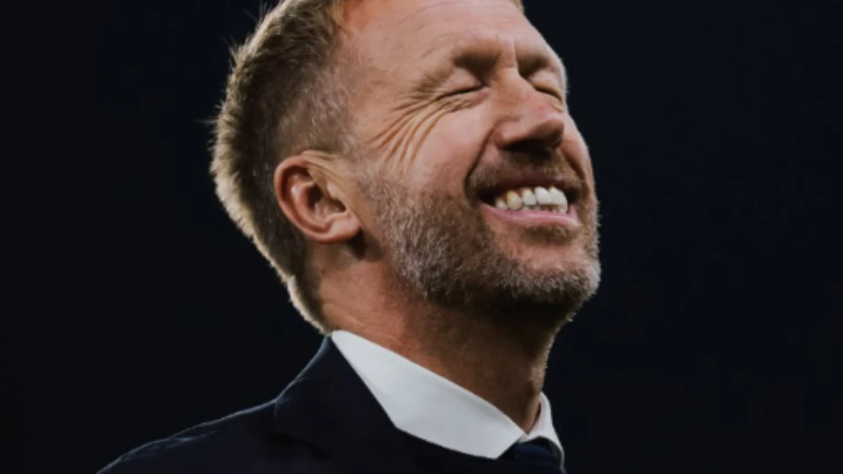 Selektor Švedske Graham Potter na treningu reprezentacije