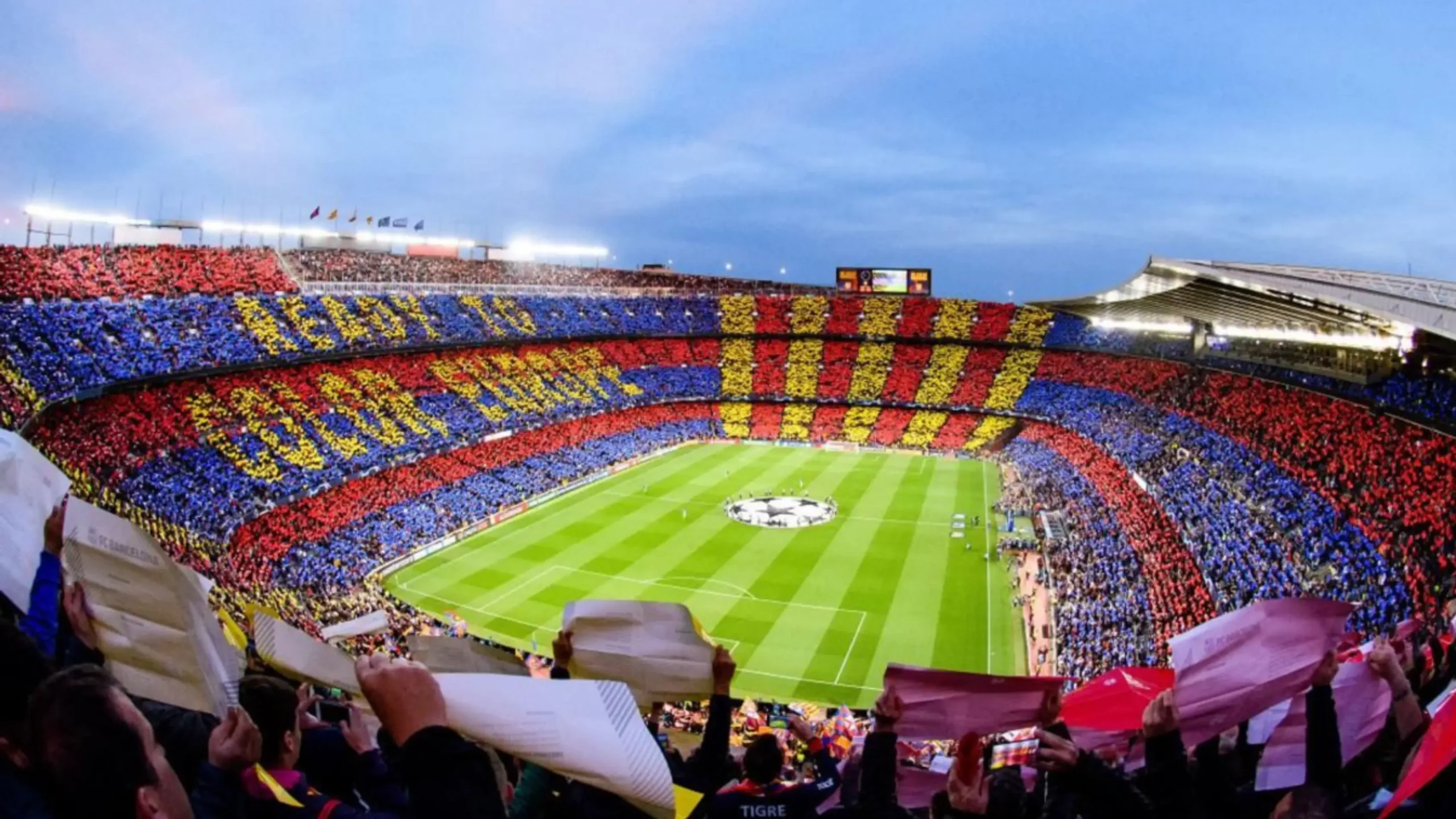 Gradilište Camp Noua tokom rekonstrukcije stadiona Barcelone