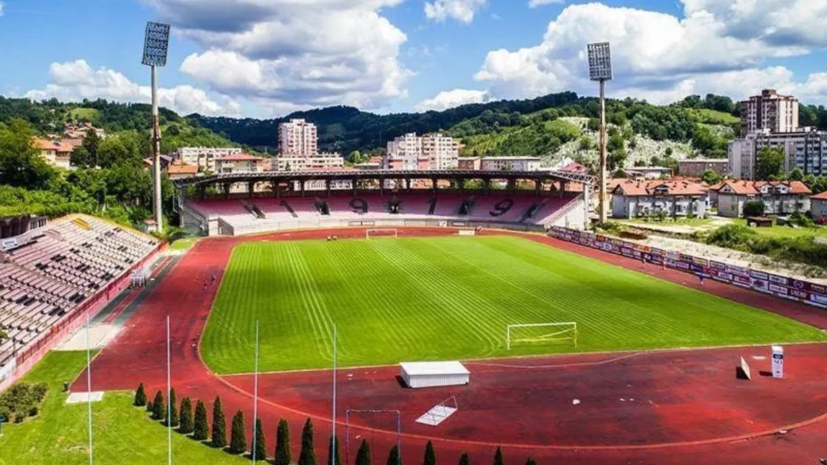 Gradski stadion Tušanj u Tuzli