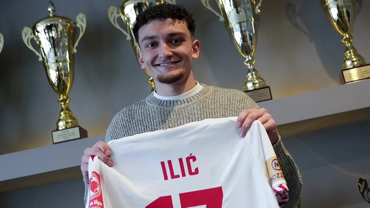 Antonio Ilić, veznjak Zrinjskog, u dresu mlade reprezentacije BiH