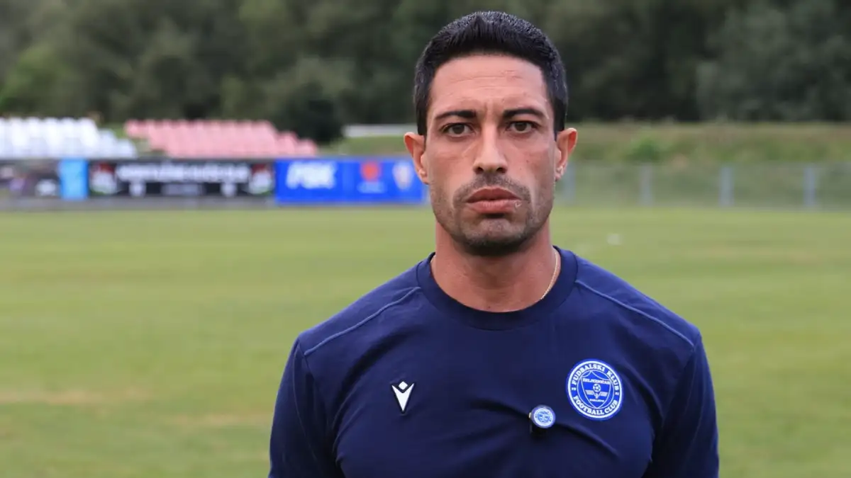 FK Željezničar priprema, trener David Muslera Rodriguez