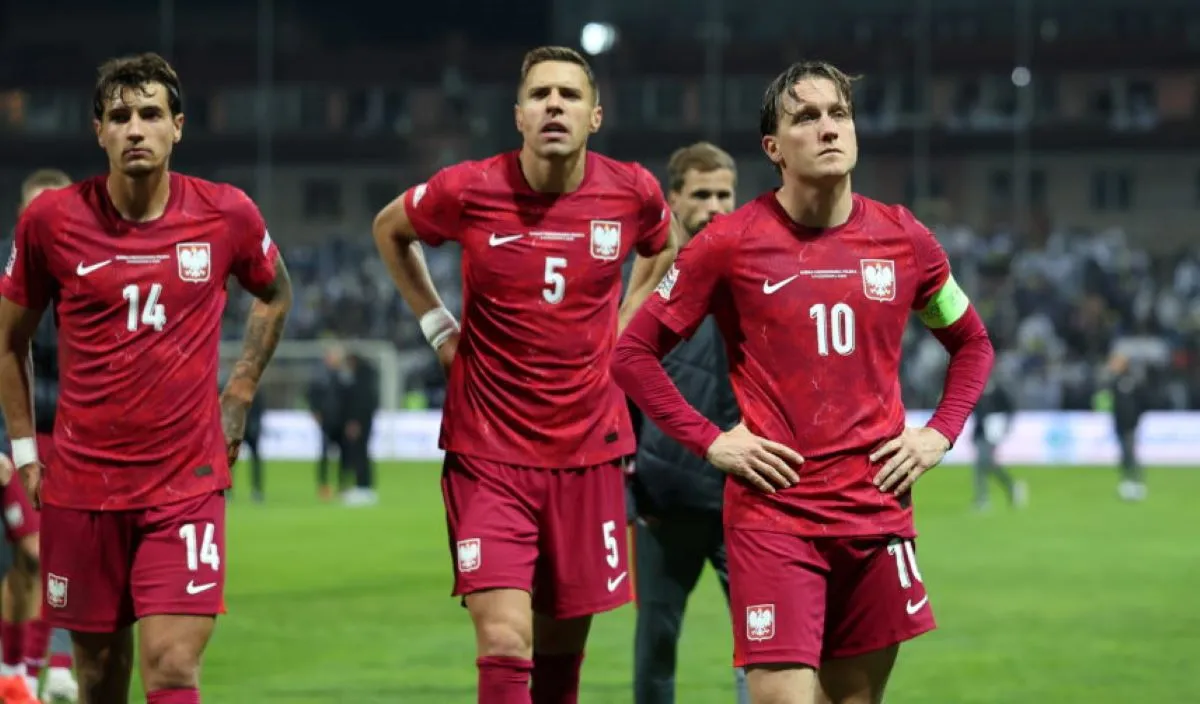 Piotr Zielinski nakon poraza Poljske od Bosne i Hercegovine u Zenici