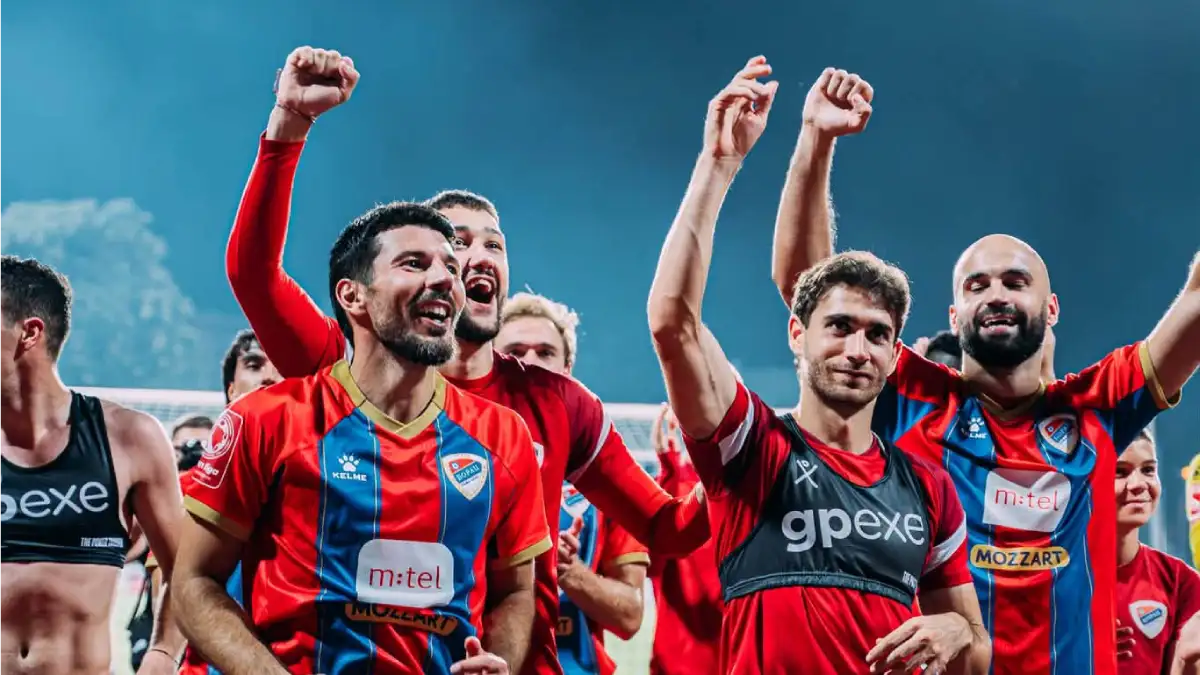 FK Borac slavi pobjedu protiv Zrinjskog u Banjoj Luci