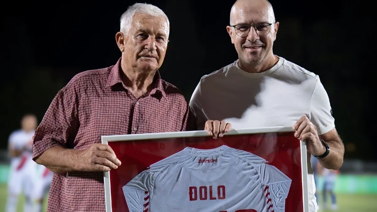 Branislav Đolo, fizioterapeut HŠK Zrinjskog, ispraćen u penziju
